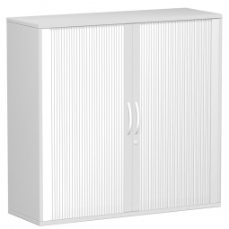 Rollladenschrank FLEX, 3OH, lichtgrau, BxTxH 1200x425x1182 mm
