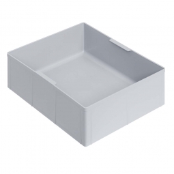 Einsatzkasten für Stapelbehälter 600x400 mm, LxBxH 274x350x110 mm, Farbe grau