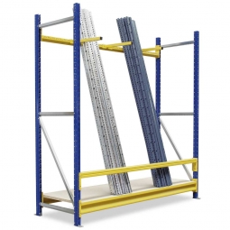 Vertikal-Grundregal mit Unterteilungsarmen, BxTxH 1880x600x2000 mm, 3 Tragbalken