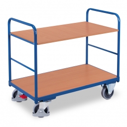 Etagenwagen mit 2 Böden, LxBxH 910x500x990 mm, Tragkraft 250 kg
