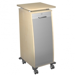 Bürocaddy mit Hängeregister, Ahorn, BxTxH 515x600x1155 mm