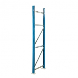 Rahmen für Palettenregal, Stecksystem, zerlegt, TxH 800x4000 mm, Profil PN85, Tragkraft 12000 kg