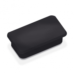 Haftmagnete, schwarz, eckig 23x50 mm, Haftkraft 1000 g, Paket=10 Magnete