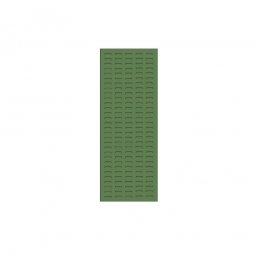 System-Schlitzplatte BxHxT 450x1200x18 mm, aus 1,25 mm Stahlblech, kunststoffbeschichtet in resedagrün