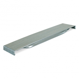 Stahlpaneele für 1000 mm Regaltiefe, verzinkt, BxT 100x1015 mm, Tragkraft 50 kg