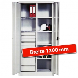 Mehrzweckschrank, BxTxH 1200x500x1950 mm