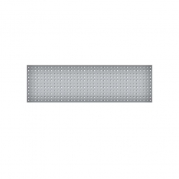 System-Lochplatte, BxH 1500x450 mm, aus 1,25 mm Stahlblech, kunststoffbeschichtet in lichtgrau