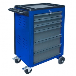 Werkstattwagen, Farbe enzianblau, BxTxH 610x450x950 mm,Tragkraft 240 kg