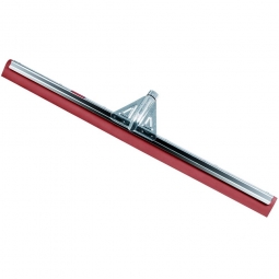 Hochleistungsabzieher mit Metallhalter, LxBxH 750x40x30 mm, mit roter Moosgummilippe