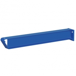 Kragarm, Nutztiefe 850 mm, leichte Ausführung, Oberfläche in enzianblau RAL 5010 kunststoffbeschichtet
