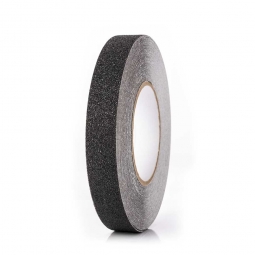 Antirutschbelag, Stärke 0,8 mm, 25 mm Breite, schwarz