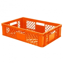 Bäckerkiste, LxBxH 600x400x150 mm, orange