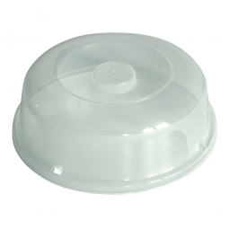 Mikrowellen-Abdeckhaube Höhe 90 mm, Ø 270 mm, transparent