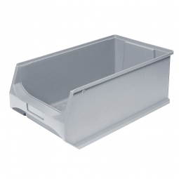 Sichtbox PROFI LB 2, grau, Inhalt 21,8 Liter, LxBxH 500x300x200 mm, innen 425x270x190 mm