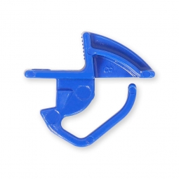 Federriegel für Scharnierdeckel, blau