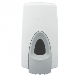 Schaumseifenspender, weiß-grau, Inhalt 800 ml