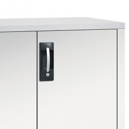 Beistell- und Thekenschrank, 2 Ordnerhöhen, BxTxH 930x400x1025 mm