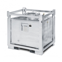 ASF-Behälter, doppelwandig, 800 Liter, BxTxH 1230x1030x1220 mm, Gewicht 285 kg