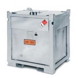 Mobile Dieseltankstelle, 850 Liter, feuerverzinkt mit 12 V Pumpe