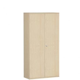 Garderobenschrank PRO, Ahorn, BxTxH 1000x425x1920 mm, 5 Fachböden, 1 Kleiderstange