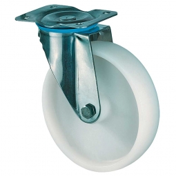 Transportgeräte-Lenkrolle, Rad-ØxB 125x39 mm, Tragkraft 130 kg