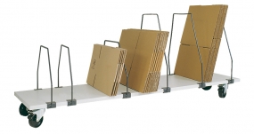 Untertisch-Wagen für Tischbreite 1750 mm, BxTxH 1125x500x560 mm, mit Bügel