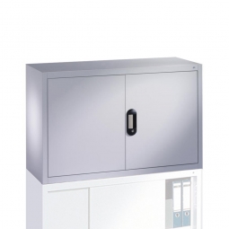Aufsatzschrank, 2 Ordnerhöhen, BxTxH 1200x500x790 mm