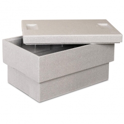 EPS Thermobox mit Deckel, LxBxH 545x350x300 mm