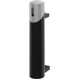 Design-Ascher, HxT 510x170 mm, anthrazit-silber