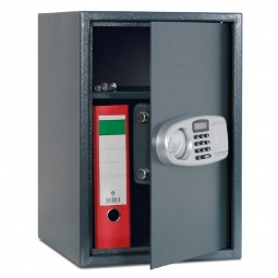 Tresor mit elektronischem Schloss, Farbe schwarz, BxHxT 350x520x360mm