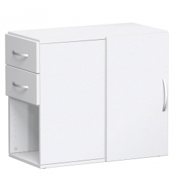 Anstellschrank mit 2 Ordnerhöhen 
