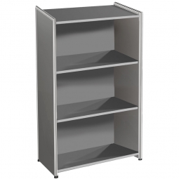 Highboard "FUTURE" BxTxH 800x380x1150 mm, anthrazit / Chrom