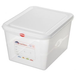 GN-Vorratsdose/Frischhaltebox GN1/1 mit Deckel, LxBxH 530x325x200 mm, 28 Liter