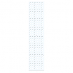Wandschiene, weiß, LxB 800x140 mm, 16 mm stark, ohne Befestigungsmaterial