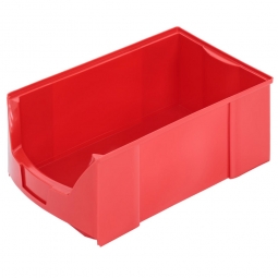 Sichtbox FUTURA FA 2, rot, Inhalt 25 Liter, LxBxH 510/455x300x200 mm, Gewicht 1320 g