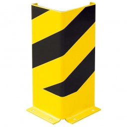 Anfahrschutz, 400 mm hoch, Schenkelbreite 160 mm, als Schutz für Regalrahmen