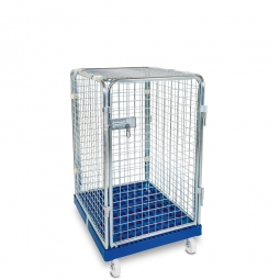 Antidiebstahlbehälter, LxBxH 815x724x1210 mm, Tragkraft bis 500 kg