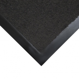 Schmutzfangmatte / Eingangsmatte, LxB 900x600 mm, Höhe 7 mm, Flor aus 100% Polypropylen (PP) Fasern, grau