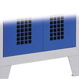 Gelochte Tür, Quadratlochung 20x20 mm, Mehrpreis/Tür (anstelle der Lüftungsschlitze)