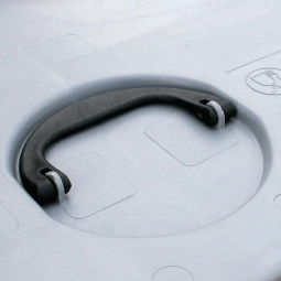 Deckelgriff, klappbar - für Stapeldeckel von Volumen- und Palettenboxen