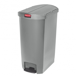 Tretabfalleimer Slim Jim, 68 Liter, grau, BxTxH 374x562x782 mm