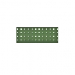 System-Lochplatte, BxH 1200x450 mm, aus 1,25 mm Stahlblech, kunststoffbeschichtet in resedagrün