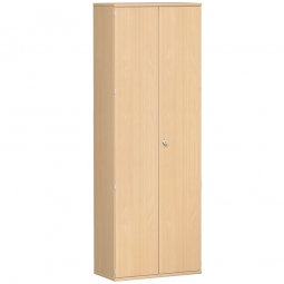 Garderobenschrank PRO, Buche, BxTxH 800x425x2304 mm, 2 Fachböden, 1 Kleiderstange