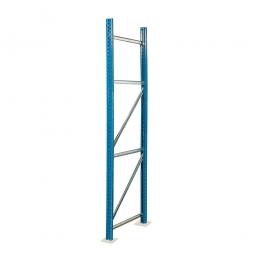 Rahmen für Palettenregale, Stecksystem, zerlegt, TxH 800x3500 mm, Profil PN85, Tragkraft 12000 kg