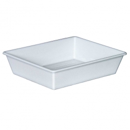 Universal-Wanne, weiß, Inhalt 12,4 Liter, LxBxH 625/525x525/430x140 mm