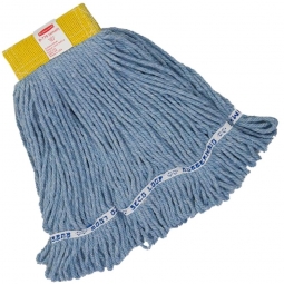 Antimikrobieller Naßwisch-Fransenmopp, blau