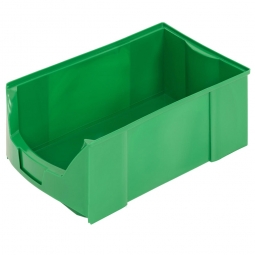 Sichtbox FUTURA FA 2, grün, Inhalt 25 Liter, LxBxH 510/455x300x200 mm, Gewicht 1320 g
