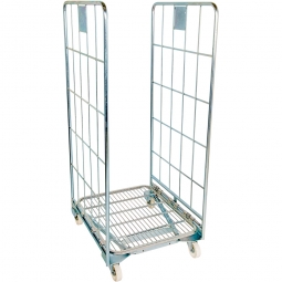 Nestbarer Metall-Rollwagen 2-seitig, LxBxH 800x700x1665 mm