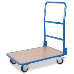 Klapp-Bügelwagen, LxBxH 900x600x890 mm, Tragkraft 150 kg, OK Ladefläche 170 mm