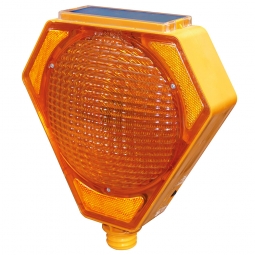 Solar-Blinkleuchte mit Akku für Kettenständer-Set